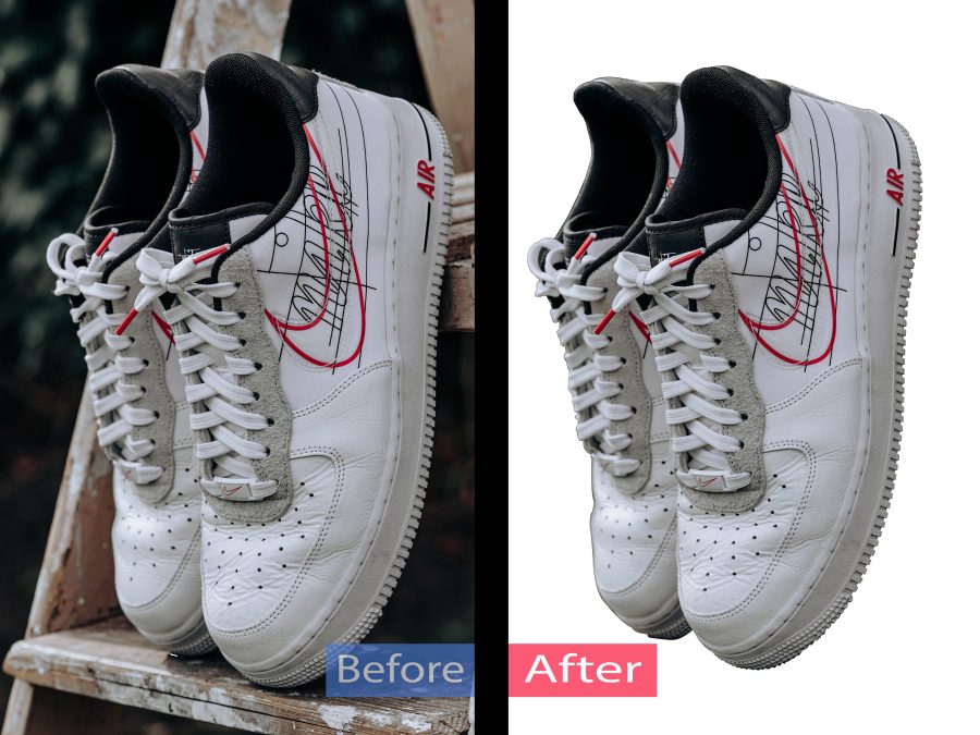I will do 2 professional & clean Background Removal within a short time?