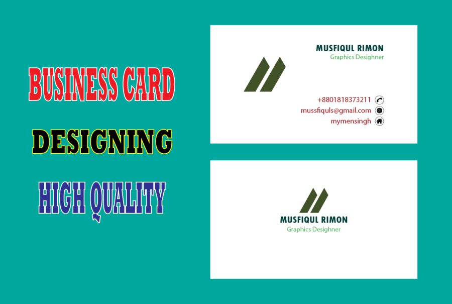 I Will Provide Professional Business Card Design Service...