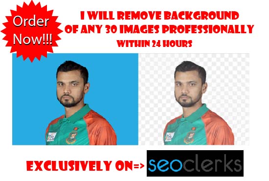 I Will Remove Background Of Any 30 Images Professionally, Fast Delivery