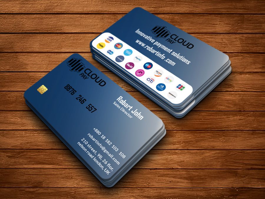I will do an amazing business card for you.