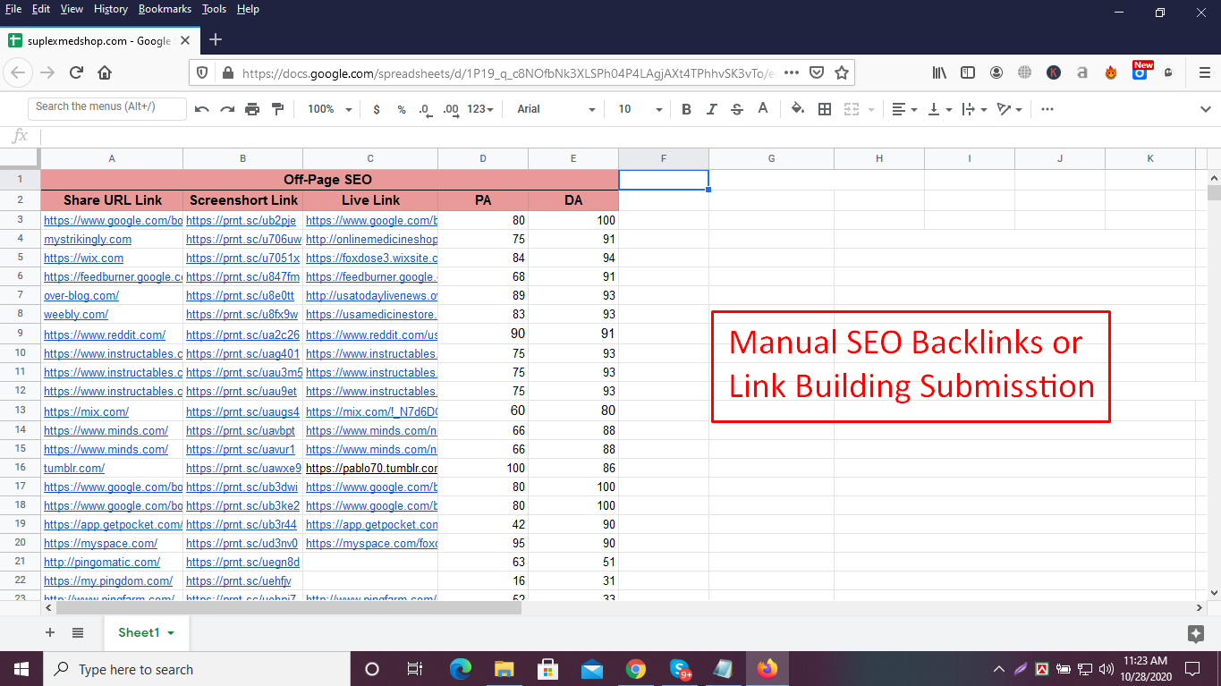 I will do Manual SEO backlinks or link building for google ranking