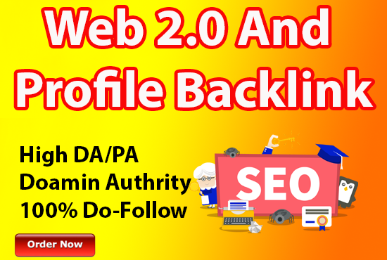 I will build high authority web 2 0 profile backlinks