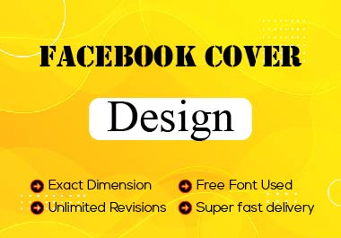 I Will Create Awesome Facebook Cover Design