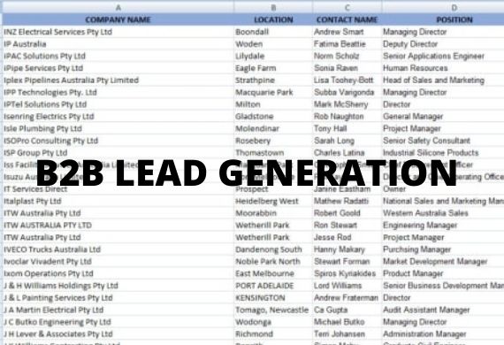 I will provide b2b lead generation and collect prospect linkedin leads