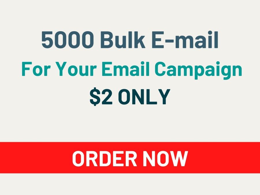 I Will Collect 5000 VERIFIED Bulk Email For You