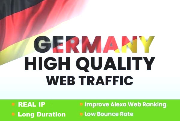 30000+ German TARGETED Organic Website Visitors for 15 days