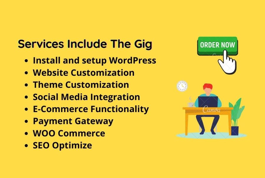 I will design and develop your responsive wordpress website