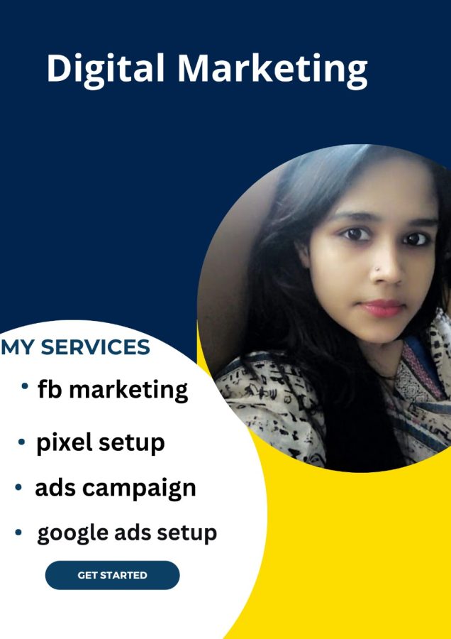You Will get complete social media marketing solution (ads campain, pixel,pages, meta, page setup) 