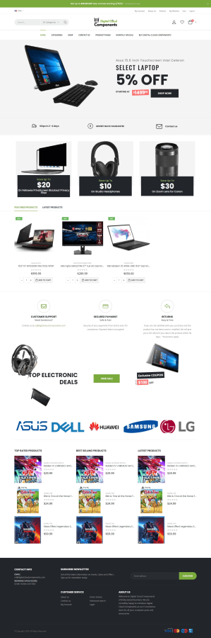 I will build ecommerce website online store with WordPress woo commerce