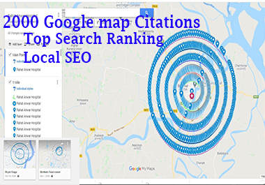 I will make 2000 Google Map Citations Manually Path Directory with Local SEO