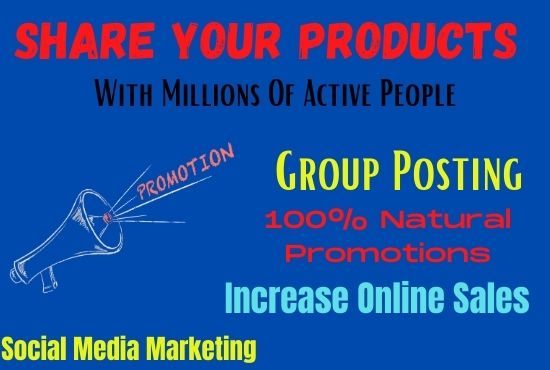 I will share any adds or link USA UK group to promote your business