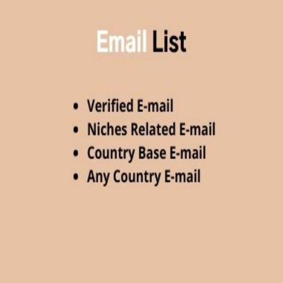 I'll collect the email list for you