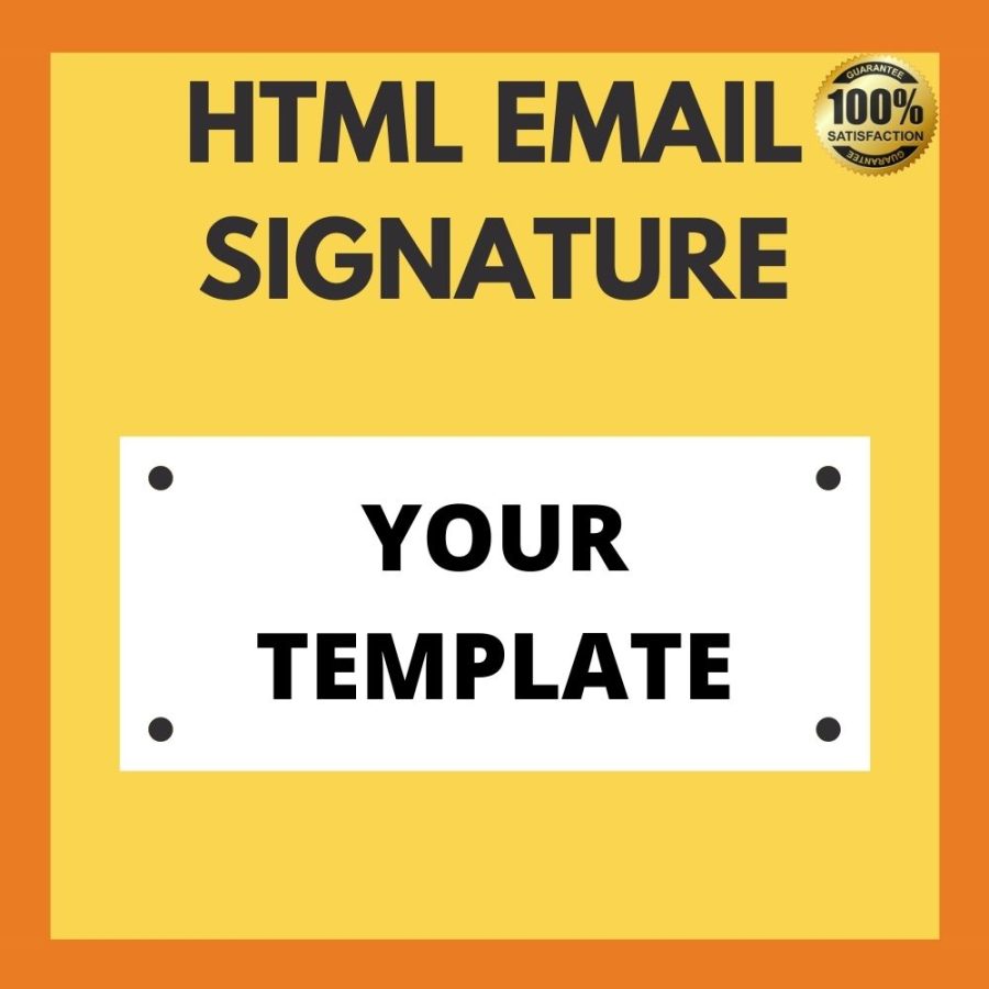 I will create a professional email signature within 2 hours