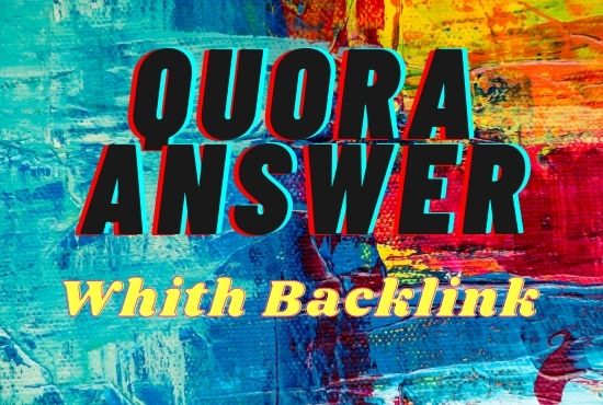 Give you 20 High Quality Quora Answer for getting Guaranteed Traffic 