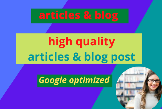 I will write 50 quality blog posts, SEO articles, and website content