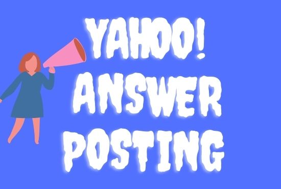 I will promote your website in 10 Yahoo Answers with Clickable link and organic traffic