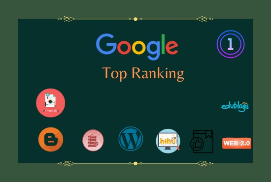 I will promote your Website on google first page ranking 