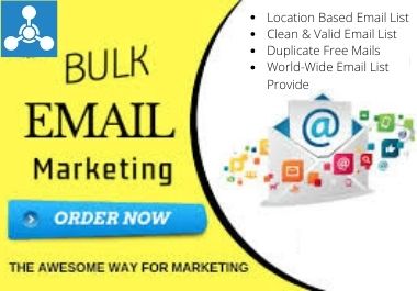 I Will Collect Niche Targeted Bulk Email List 