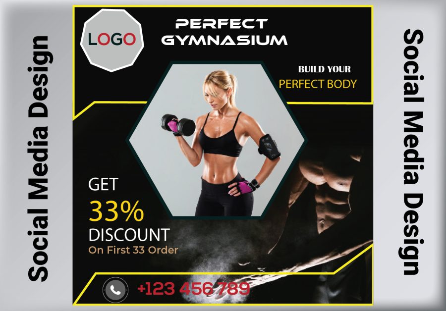 I can design awesome and exclusive social media post, banners and ads in any size.