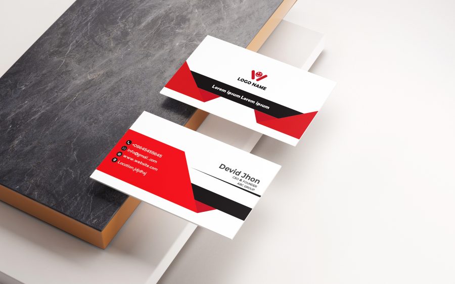 I Will Design Minimalist Business Card Within 6 Hours