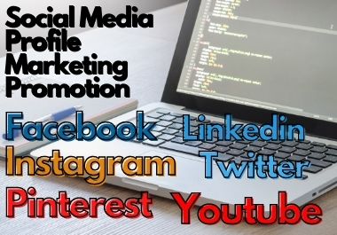 I will create social media profile, business account & promote your account