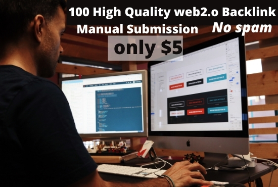 I will rank your blog with 100 web 2.0 backlinks