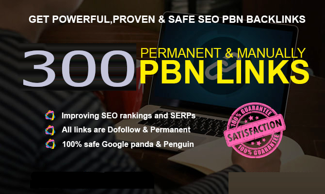 Get Powerfull 300 parmanent Backlink and PBN with High DA/PA on your Homepage with special site 