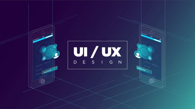 Design creative mobile app ui ux 5 Screen for android and IOS With prototype