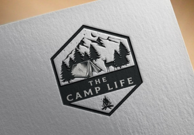 i will create a perfect vintage logo for your brand 