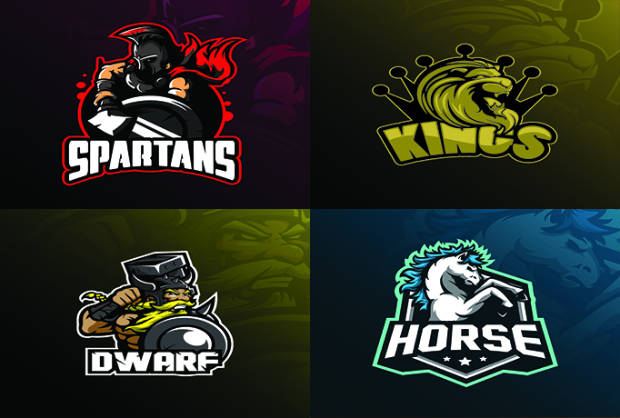 i will make logo for twitch, avatar, mascot gaming
