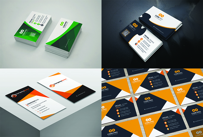 professional modern business card 