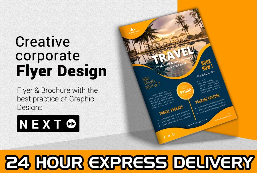 I will design an amazing flyer, Poster and brochure amazing Poster