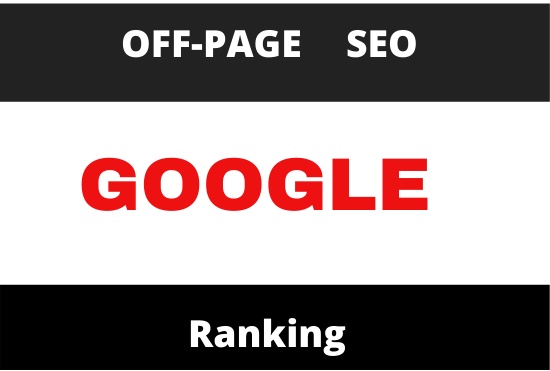 I will offer guaranteed Google 1st page ranking off page SEO with HQ back link