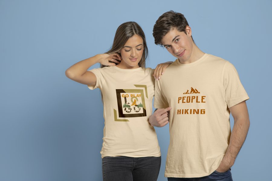 I will make 5 HD t-shirt or website mockup with with real models