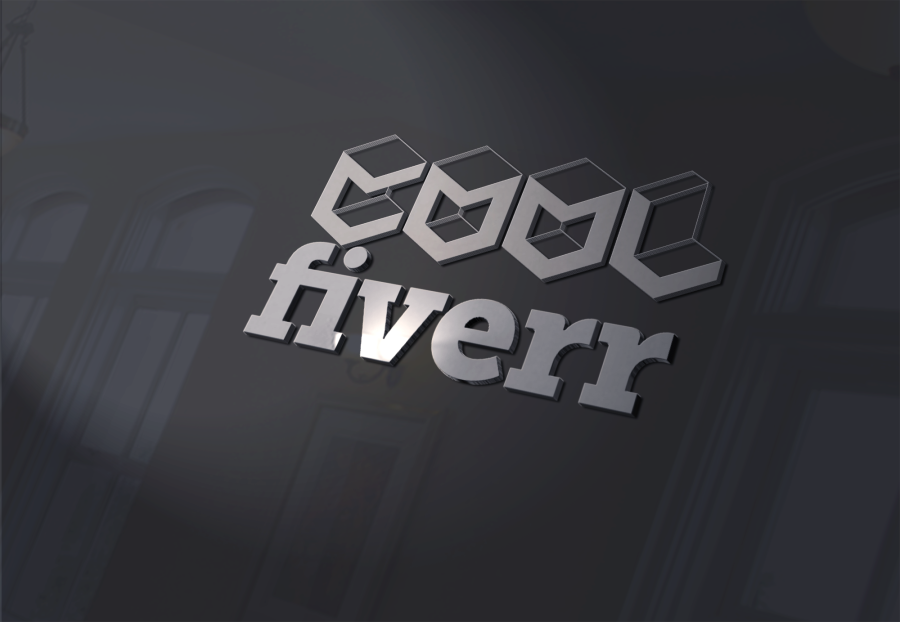 Logo or Business card 3D mockup 