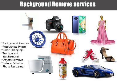 I will do photoshop editing remove background retouching resizing,color change,mockup,logo,etc
