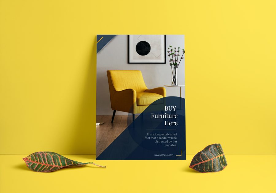 I will design a professional business poster