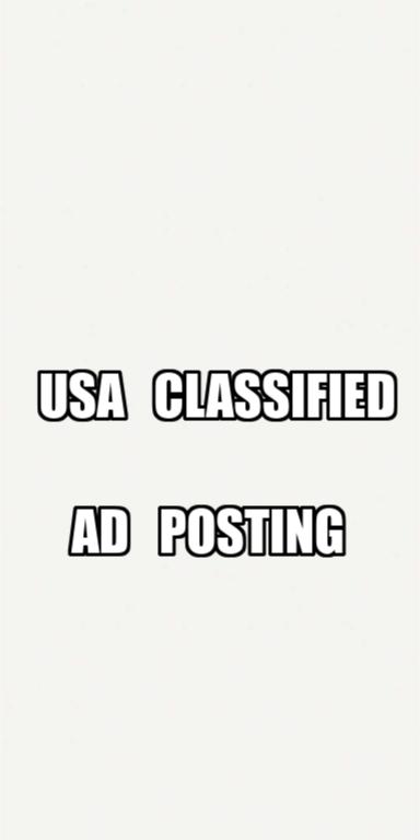 i will post ur ads on top 40 usa classified ad sites
