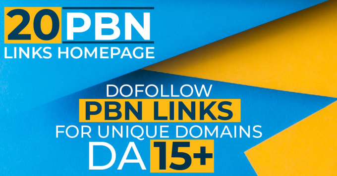 I will provide 20 pbn links dofollow pbn backlinks