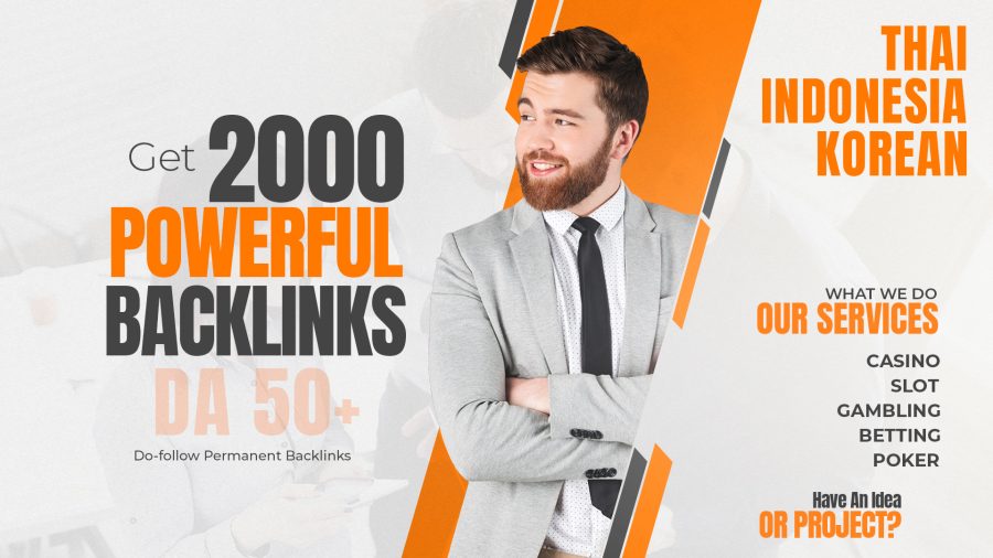Thai-Indonesia-Korean 2000 DA 50+ Backlinks PBN, Guest Post, Sidebar, Blog Comments, Profile
