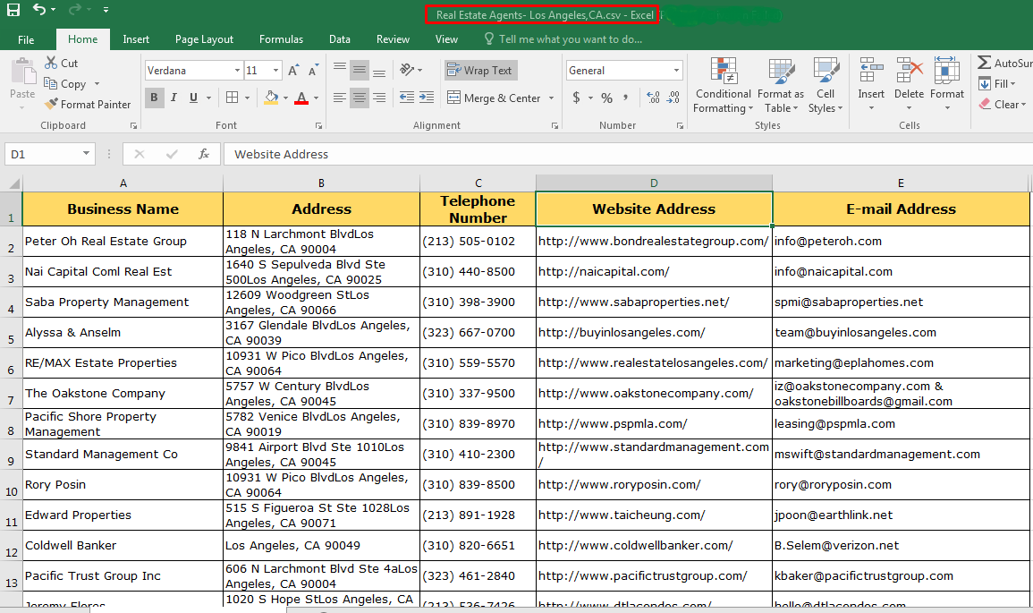 I will prepare B2B lead generation for your selected niche and build e-mail list.