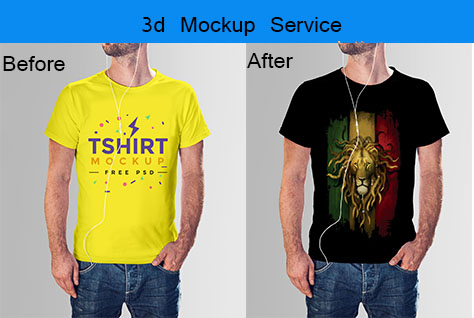 I will do 3d mockup for your logo and design