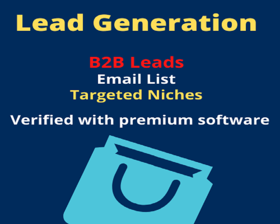 I will supply you B2B lead according to your targeted niche 