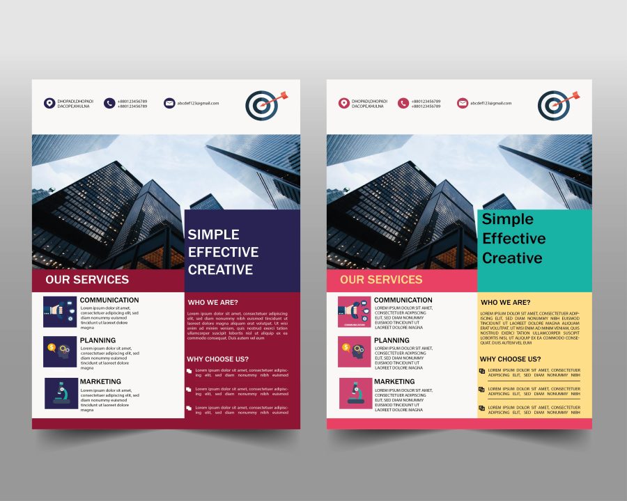 I will design creative flyers for you