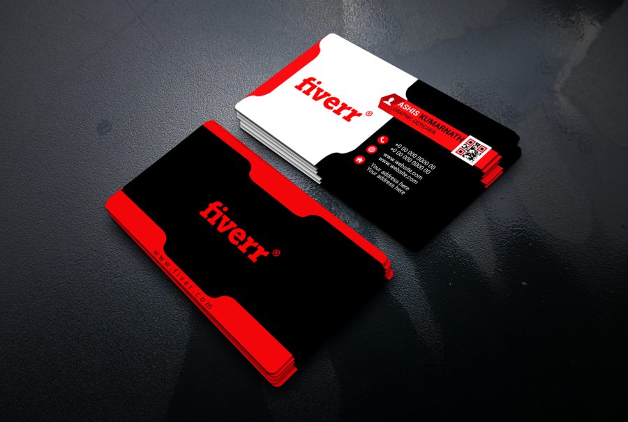I will do professional, creative, eye catching, unique business card and visiting card