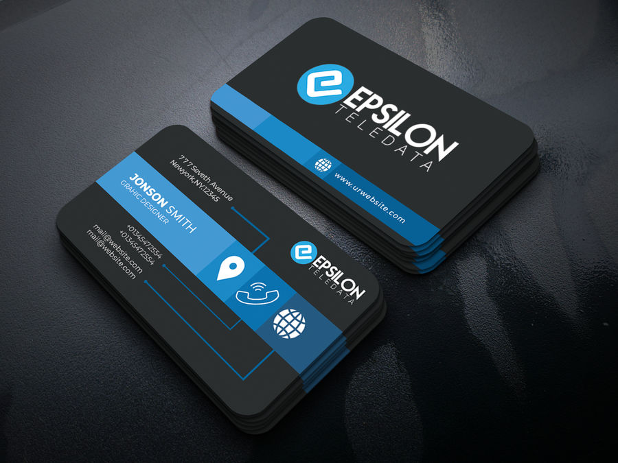 I will do professional, creative, eye catching, unique business card and visiting card