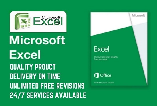 I will create excel spreadsheet, formula, graph in Microsoft office