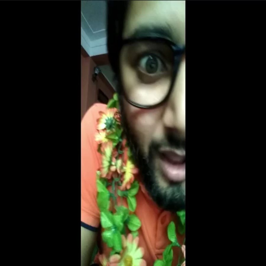 i will delivery your any message as a funny blind man