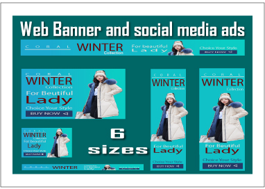 I will make a web banner, social media cover and banner ads 