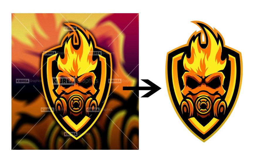 manually vector tracing, vectorize logo, convert raster to vector